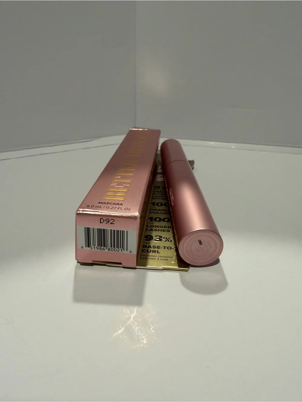 NIB! Too Faced Better Than Sex Mascara BLACK 0.27oz/8ml